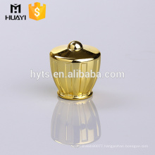 Gold color perfume bottle lid
